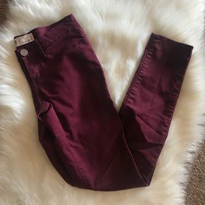 RSQ MAROON JEANS.